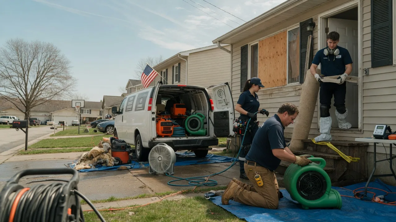 Water Damage Restoration in Long Beach, MS near me